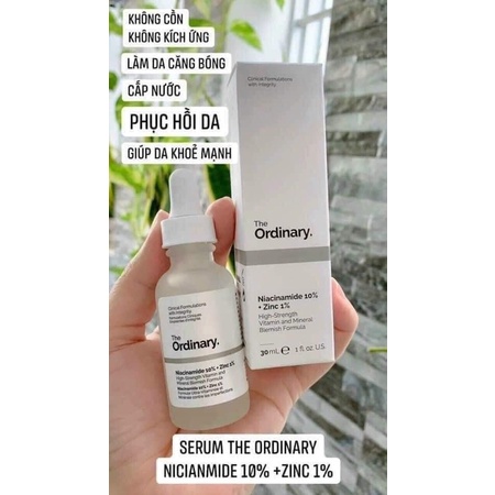 Tinh Chất Serum The Ordinary Niacinamide 10% + ZinC 1% | BigBuy360 - bigbuy360.vn