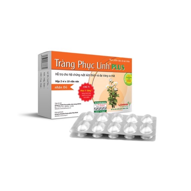 TRÀNG PHỤC LINH PLUS (Chính hãng)- Hỗ trợ hội chứng ruột kích thích và viêm đại tràng co thắt | BigBuy360 - bigbuy360.vn