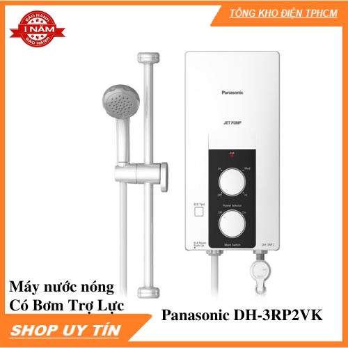 ⚡️Hàng Chính Hãng⚡️ Máy Nước Nóng Có Bơm Trợ Lực Panasonic DH3RP2VK Bảo hành 1 Năm