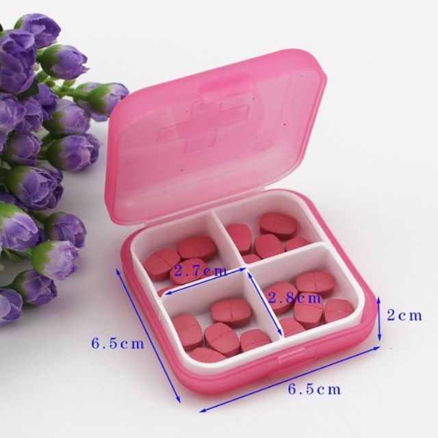 Hộp đựng thuốc chia ngăn tiện lợi