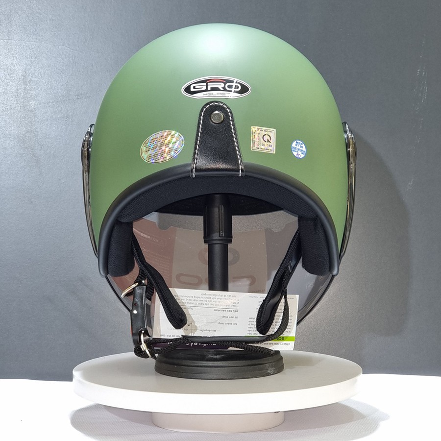 Nón bảo hiểm GRO HELMET 818KN dành cho nam nữ hàng chính hãng