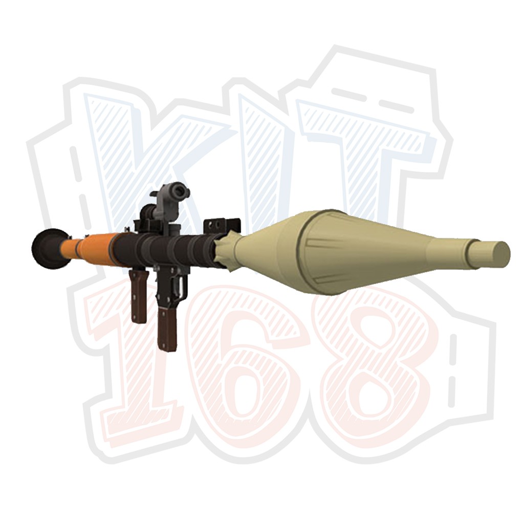 Mô hình giấy đồ chơi lắp ráp RPG-7 Launcher