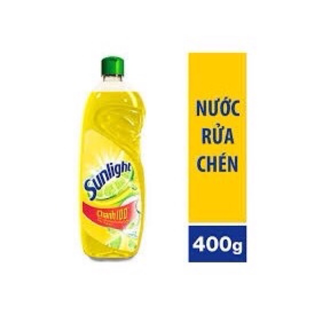 Nước rửa chén Sunlight chanh 400g
