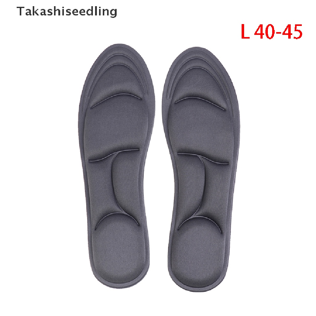 Đế Lót Giày Thể Thao 5D Bằng Cao Su Non Thoáng Khí Khử Mùi Cho Nam Và Nữ