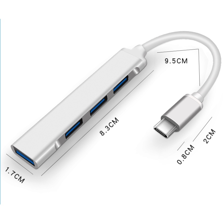 Hub chuyển USB Type-C sang USB 3.0 USB 2.0 C-809