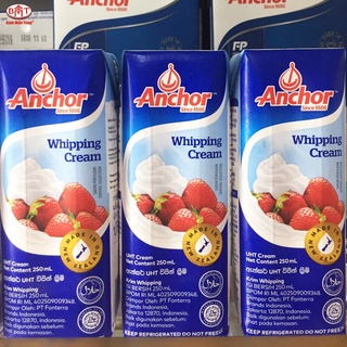 Kem sữa whipping cream Anchor hộp 250ml