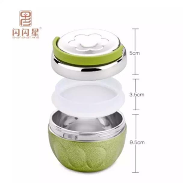 Cặp lồng i nốc 304 ,cặp lồng ủ cơm cháo 2 cỡ 800ml,1300ml cao cấp GDTH