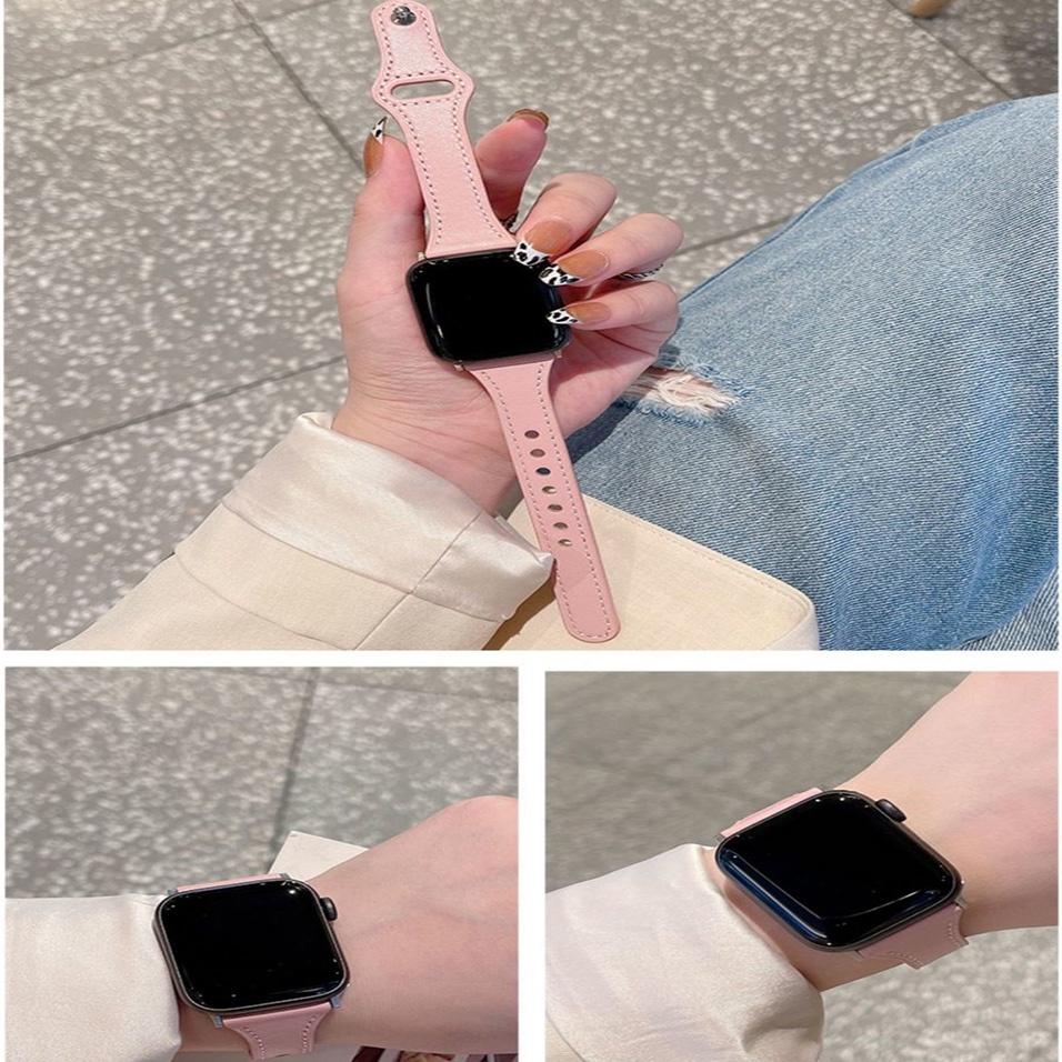 Dây đeo thay thế cho đồng hồ thông minh Apple Watch iWatch 7/6/5/4/3/SE 45mm/40mm/42mm/38mm/41mm/44mm