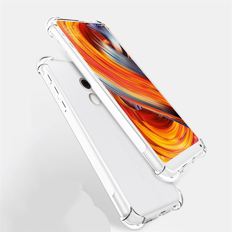 For Xiaomi Mi Mi Poco X3 NFC A2 A1 Mix 2S 2 8 SE Redmi 6 Note 5 S2 5A Prime 4X Max 3 2 5s Plus Case Clear Soft Silicone TPU Shockproof Phone Cover