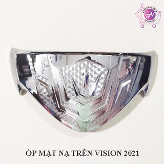 Ốp mặt nạ trên xi mạ crom vision 2021