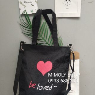 Túi Tote Vải Bố Love ( Ảnh Thật )