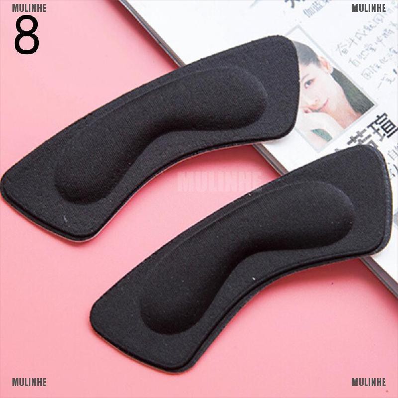Set 2 Miếng Lót Đế Giày Vải Dán Gót Chân Sau Lưng