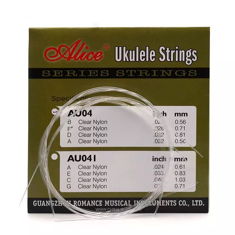 Bộ 4 Dây Đàn Ukulele Alice AU04 - Ukulele strings