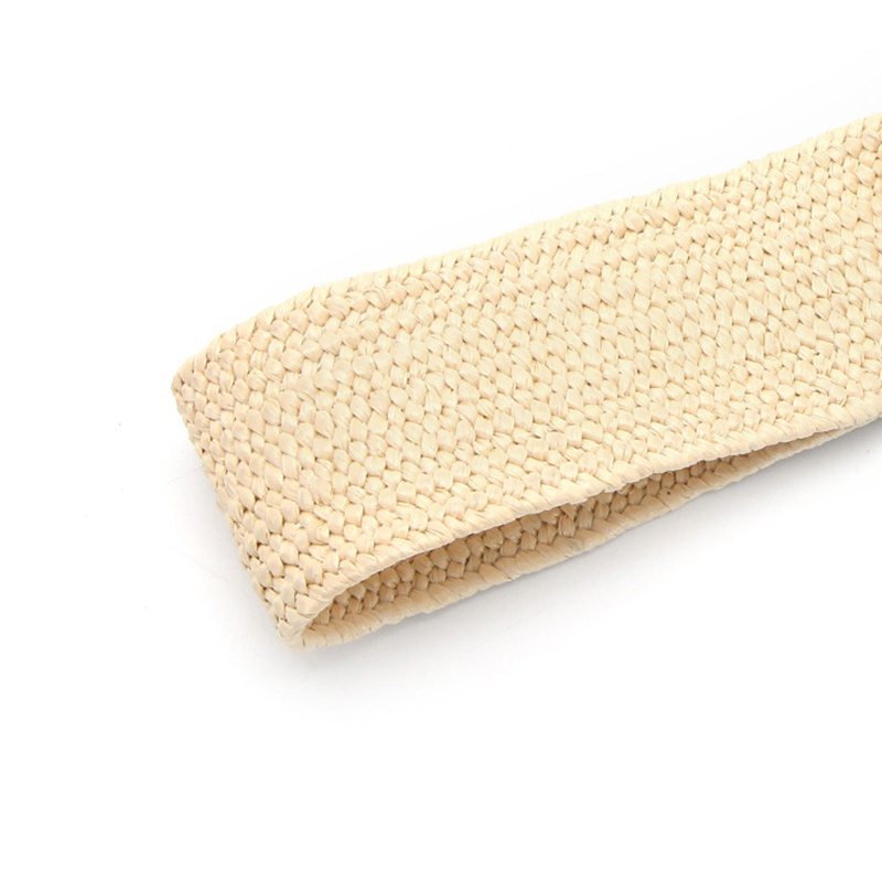 Dây Thắt Lưng Bằng Rơm Bện Nhiều Màu Sắc Phong Cách Bohemian Cổ Điển Thời Trang Cho Nữ