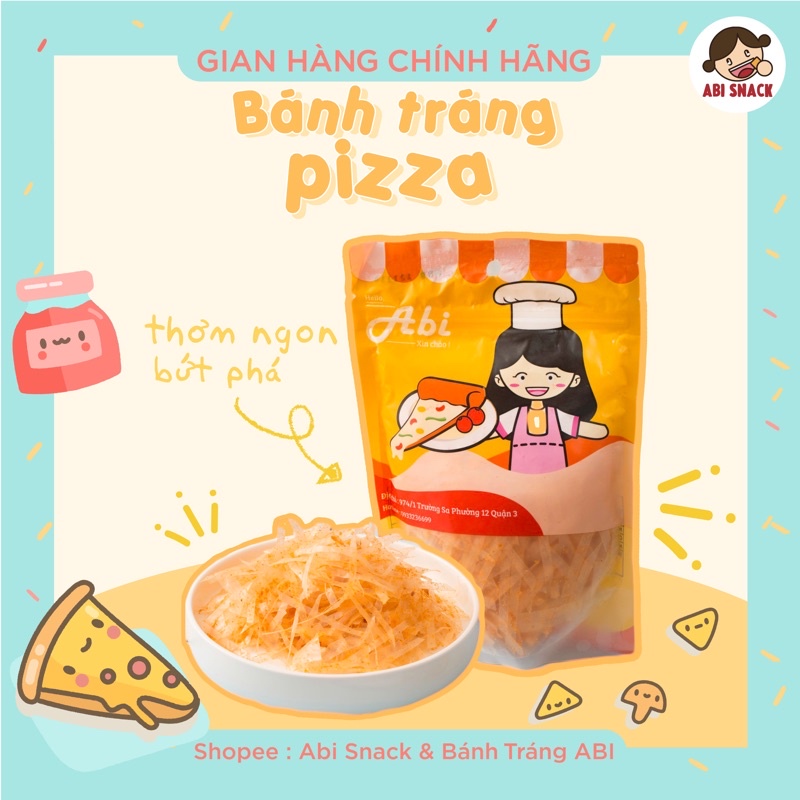 BÁNH TRÁNG PIZZA ABI SNACK