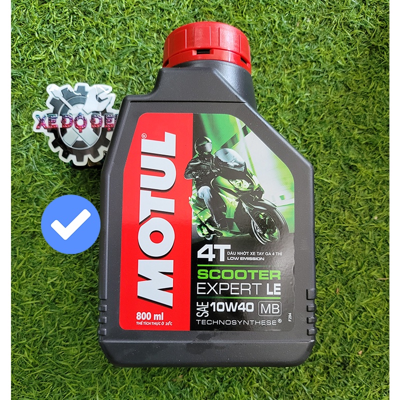 Nhớ Tay Ga Motul Scooter Expert LE 10W40 0.8L