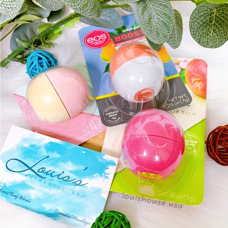 Son dưỡng môi hình trứng EOS Mỹ (được chọn mùi)