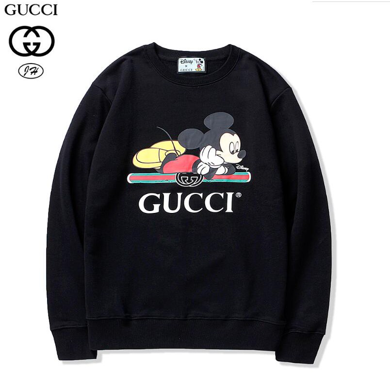 Áo Sweater Gucci Chất Liệu Cotton In Họa Tiết Thời Trang Cho Nam Nữ