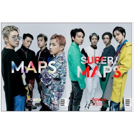 MAPS (tháng 10 năm 2021) Bìa: ATEEZ (Gửi ngẫu nhiên trong số ba)