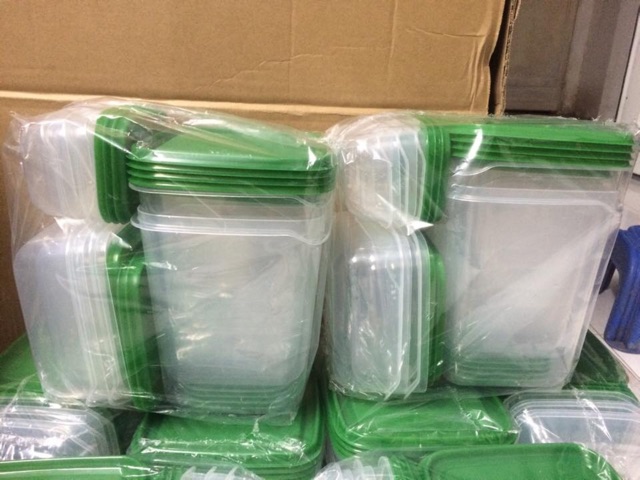Bộ 17 hộp nhựa để đồ ăn | BigBuy360 - bigbuy360.vn