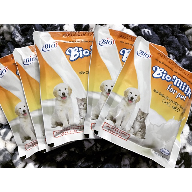 Sữa bio milk cho chó mèo-100g