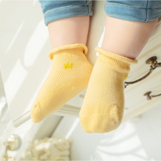 Combo 6 Đôi Vớ Sơ Sinh Chống Hằn Chân Bé