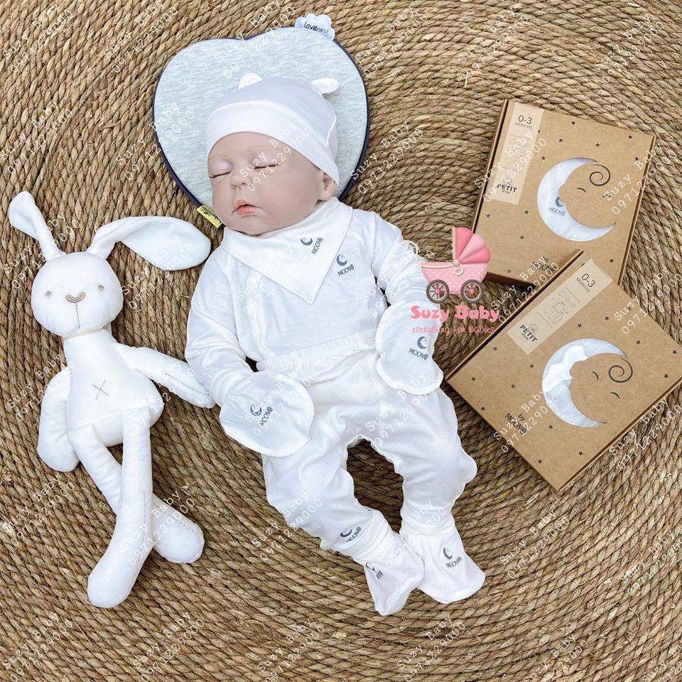 SET BỘ SƠ SINH MOON PETIT NHIỀU MÀU