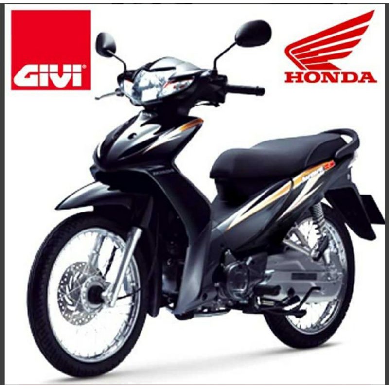 Bộ nhựa dàn áo xe WAVE S110 màu đen zin honda luôn tem
