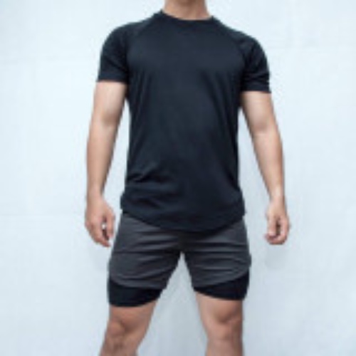 Quần gym nam 2 lớp quần short đùi thể thao chạy bộ có túi bỏ điện thoại bên trong NAVAS