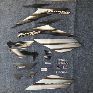 BỘ TEM DÁN XE FUTURE NEO ĐEN BẠC