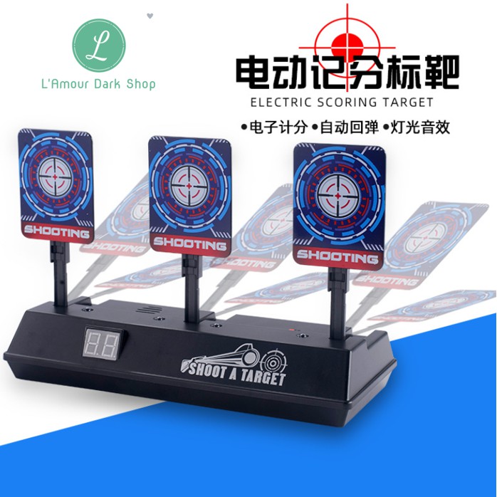 Bia tập bắn điện tử tự động hồi mục tiêu - Electric shooting target