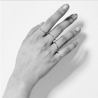 CHÍNH HÃNG SET 5 NHẪN MIKRO ONEENOUGH V BTS