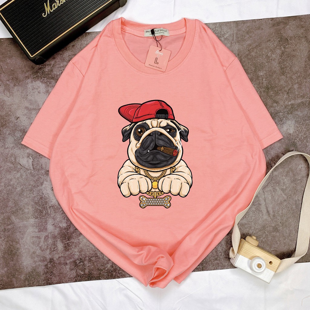 Áo thun unisex Be Yourself size M L XL - CHÓ GIÀU SANG