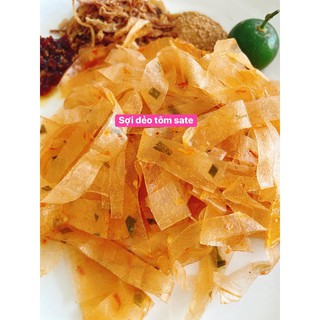 Bánh tráng sợi dẻo tôm sate