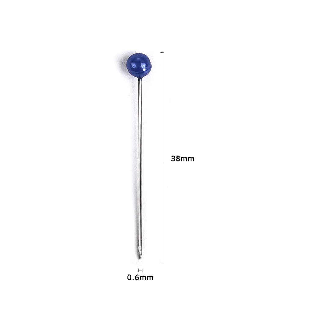 100 miếng thép không gỉ may kim, kính bóng đầu thẳng loại đám cưới bó kim vải may quilting DIY thủ công mỹ nghệ