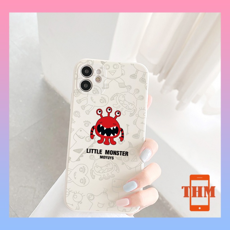 Ốp lưng iphone Quái vật Moyuys cạnh vuông 6/6plus/6s/6splus/7/7plus/8/8plus/x/xr/xs/11/12/13/pro/max/plus/promax- THM