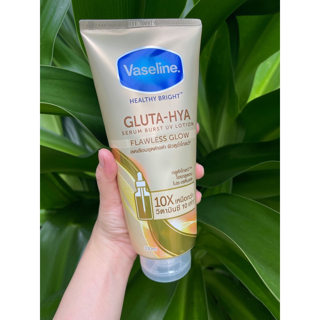 Sữa dưỡng thể Vaseline Healthy Bright Gluta-Hya Serum Burst