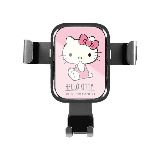 Vỏ Bọc Vô Lăng Xe Hơi Hình Mèo Hello Kitty Bằng Cao Su Tự Nhiên Thoáng Khí