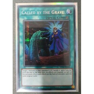 YUGIOH – Called by the Grave – MP19-EN043 – Prismatic Secret Rare