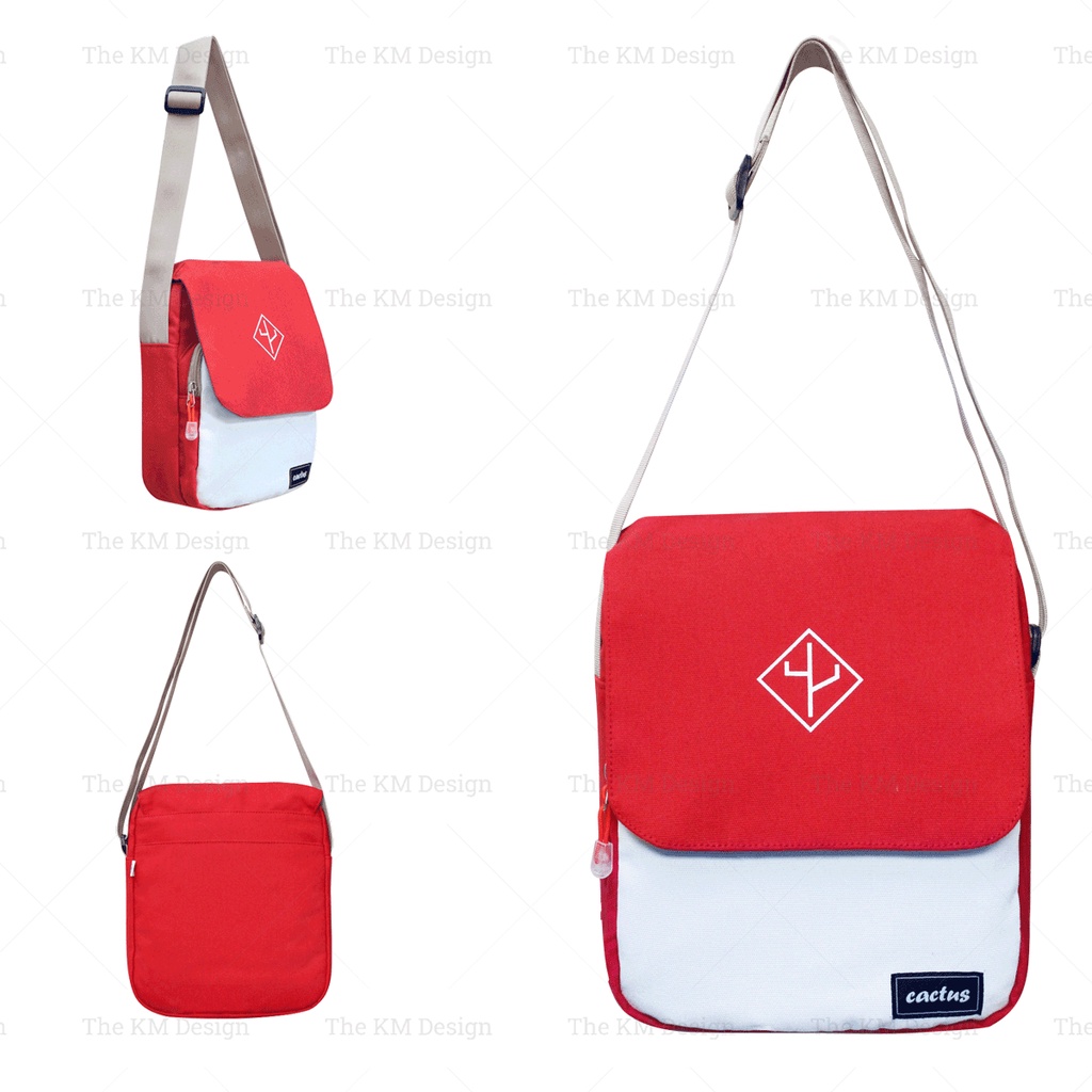 THEKMDESIGN-TÚI ĐEO CHÉO CANVAS- TÚI VẢI ĐEO VAI-SL04