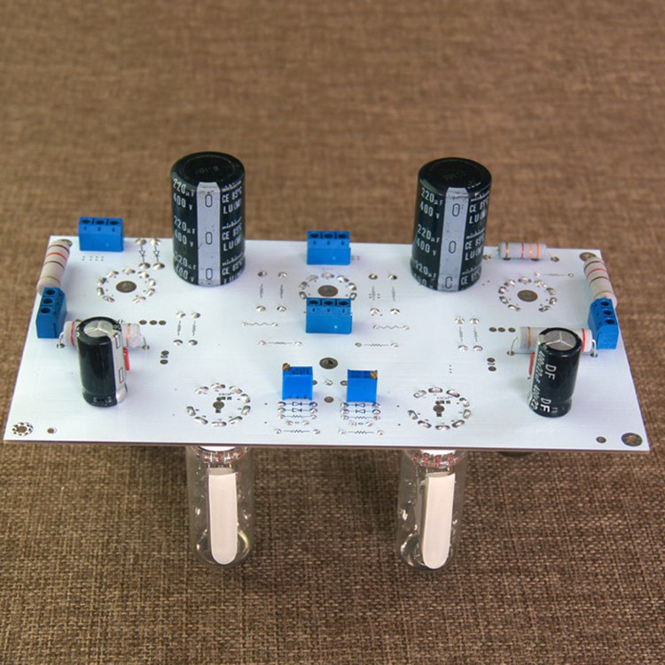 Bảng mạch khuếch đại công suất PCB 6N2/ 6N1+6P1 3W*2 hifi stereo ống chân không trần mới