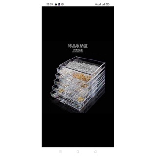 Khay 5 Tầng Đựng Phụ Kiện Nail Hoa, Charm, Đá ...