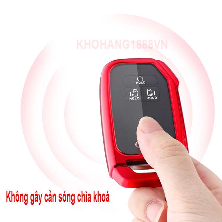 Ốp chìa khoá TPU sang trọng dành cho xe KIA Carnival 2022 2023