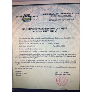 Sữa bột Dielac Grow 2+ 900g [date: 5/2020]