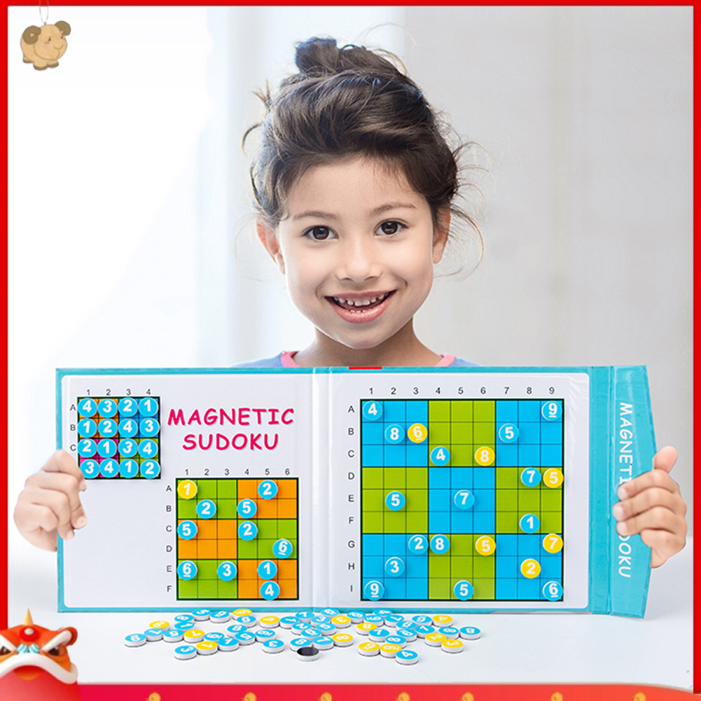 1 Bộ Đồ Chơi Xếp Hình Sudoku Có Thể Tái Sử Dụng