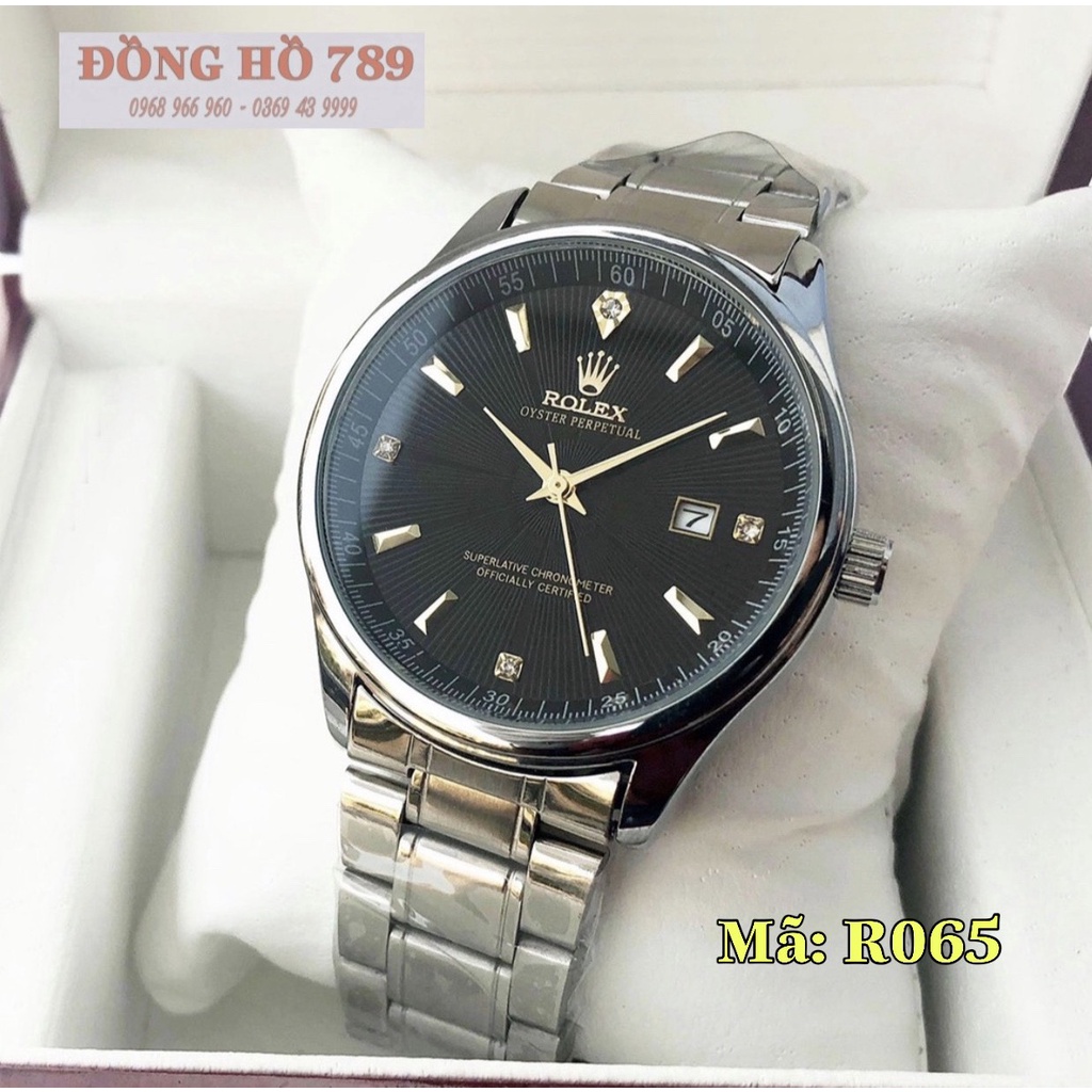 Đồng Hồ NAM R0.LEX R065 Chống Xước, Chống Nước - TẶNG 1 Vòng Đá tỳ Hưu + 2 pin AG4