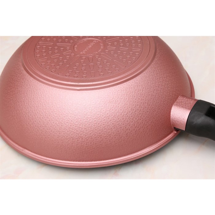 Chảo sâu nhôm chống dính vân đá đáy từ 28cm Happycook Aura AWP-28IH