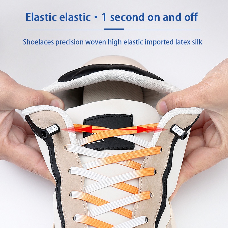 Dây Giày Co Giãn Không Cần Buộc Tiện Lợi Dành Cho Người Lớn