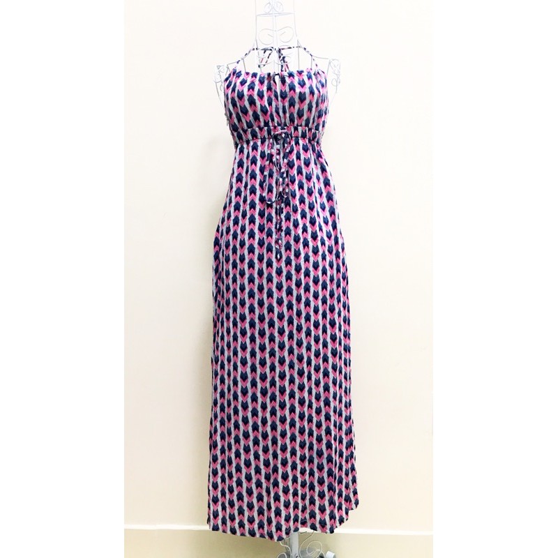 Đầm Maxi Dây Rút Eo
