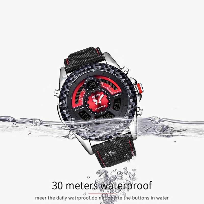 Đồng Hồ Quartz SMAEL 1369 Sang Trọng Cho Nam